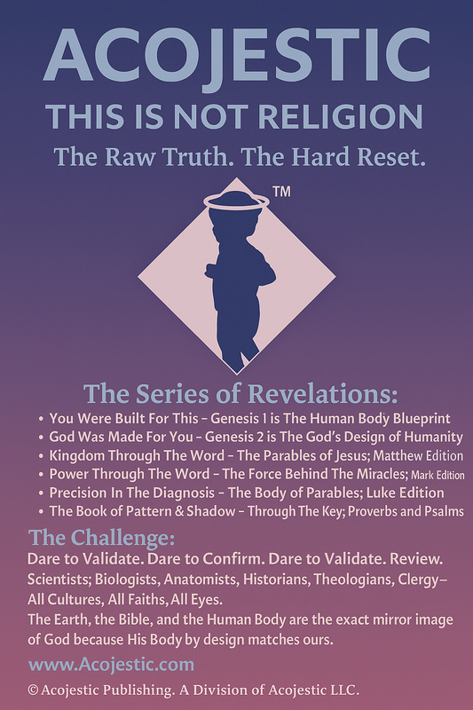 ACOJESTIC: You Were Built for This – Genesis 1 is The Human Body Blueprint (Tight Version-PDF)