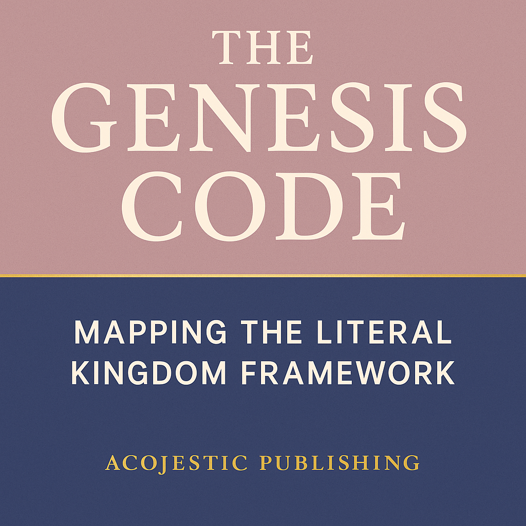 The Genesis Code: Mapping the Literal Kingdom Framework