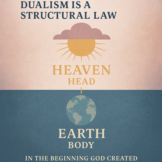 The Genesis Code: Genesis 1:1 — Dualism Is a Structural Law